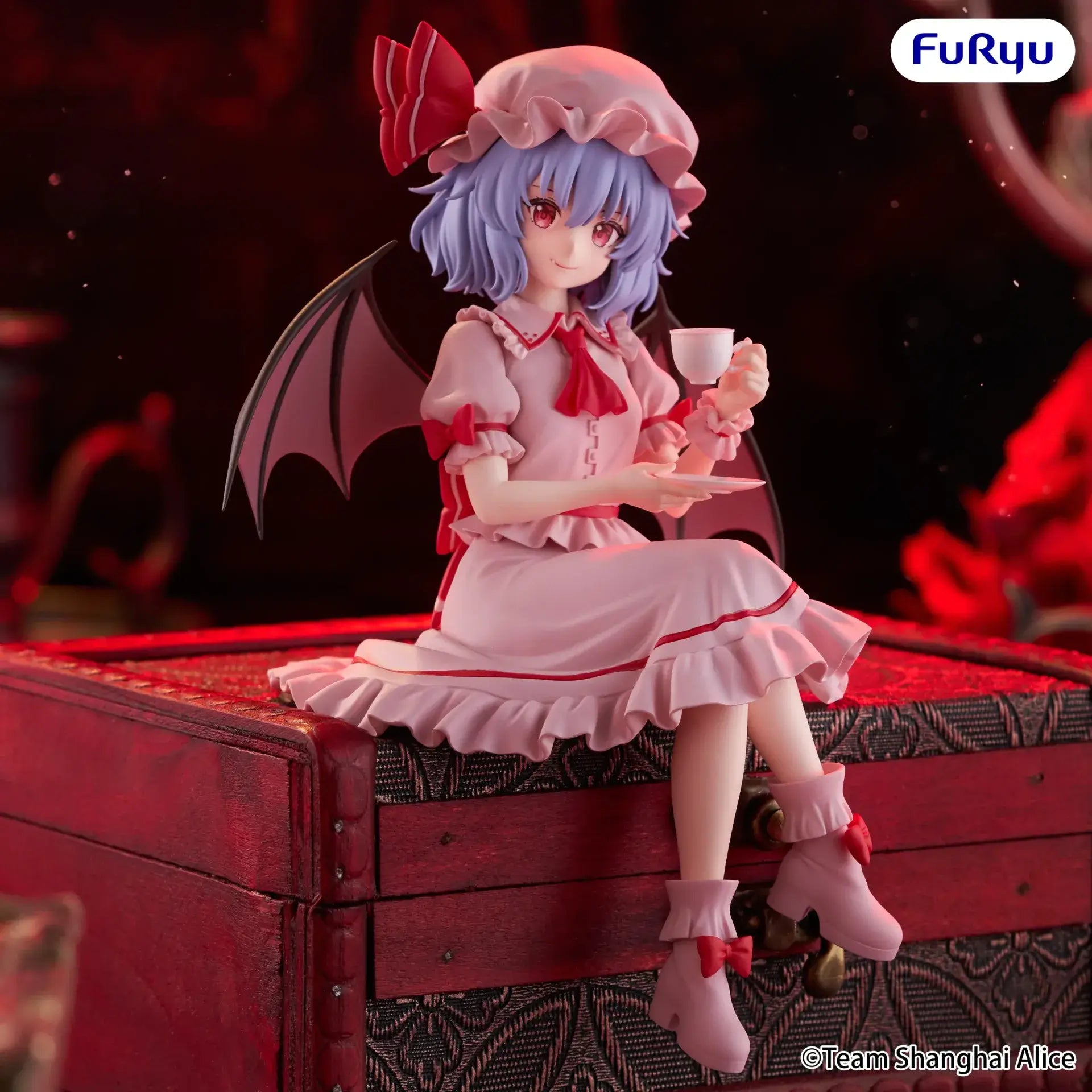 Touhou Project Noodle Stopper PVC Statue Remilia Scarlet 13 cm - AniMuchuu