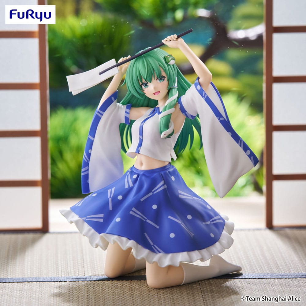 Touhou Project Noodle Stopper PVC Statue Sanae Kochiya 13 cm - AniMuchuu
