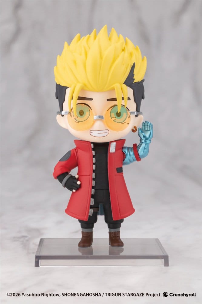 Trigun Stargaze Oshi Works Mini Mini Figure Vash the Stampede 10 cm - AniMuchuu