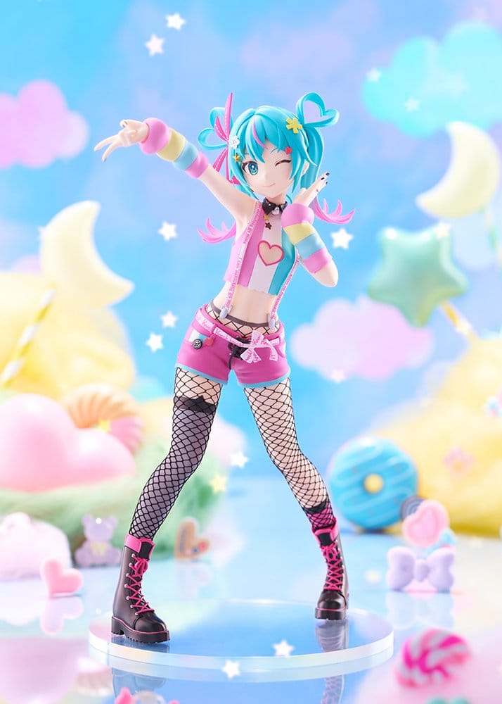 Vocaloid Pop Up Parade L PVC Figure DecoMiku (Lightness) 23 cm - AniMuchuu