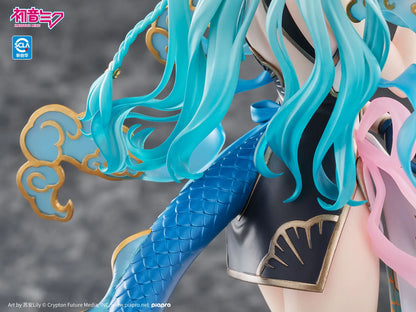 Vocaloid PVC Figure 1/7 Hatsune Miku: Azure Dragon 27 cm - AniMuchuu
