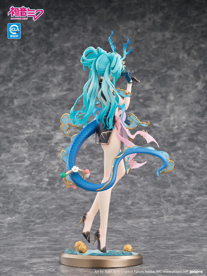 Vocaloid PVC Figure 1/7 Hatsune Miku: Azure Dragon 27 cm - AniMuchuu