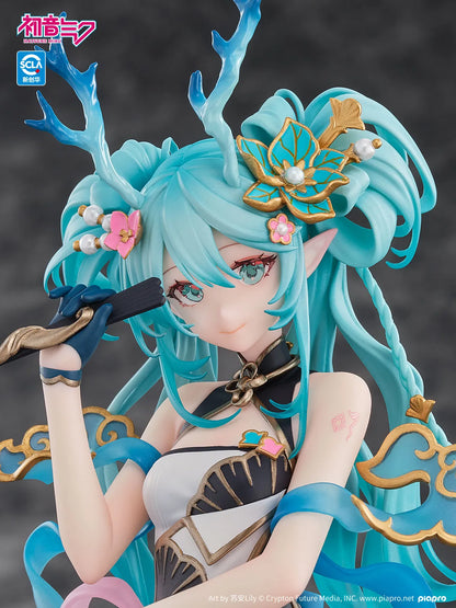 Vocaloid PVC Figure 1/7 Hatsune Miku: Azure Dragon 27 cm - AniMuchuu