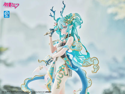 Vocaloid PVC Figure 1/7 Hatsune Miku: Azure Dragon 27 cm - AniMuchuu