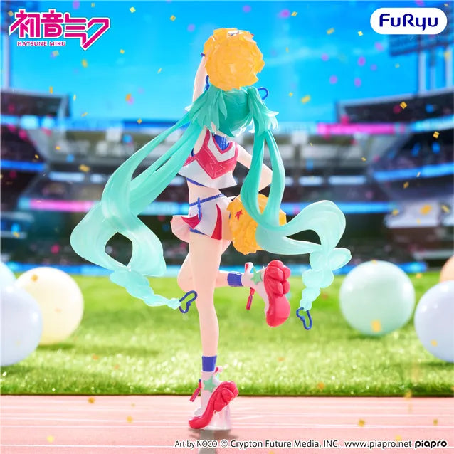 Vocaloid Muchute PVC Statue Hatsune Miku: Cheerleader 22 cm - AniMuchuu
