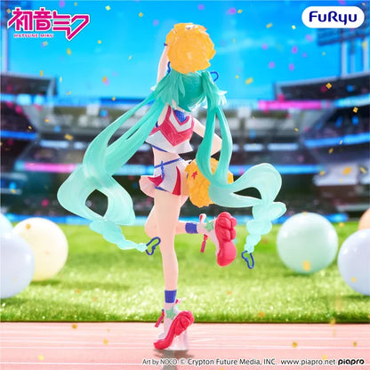 Vocaloid Muchute PVC Statue Hatsune Miku: Cheerleader 22 cm - AniMuchuu