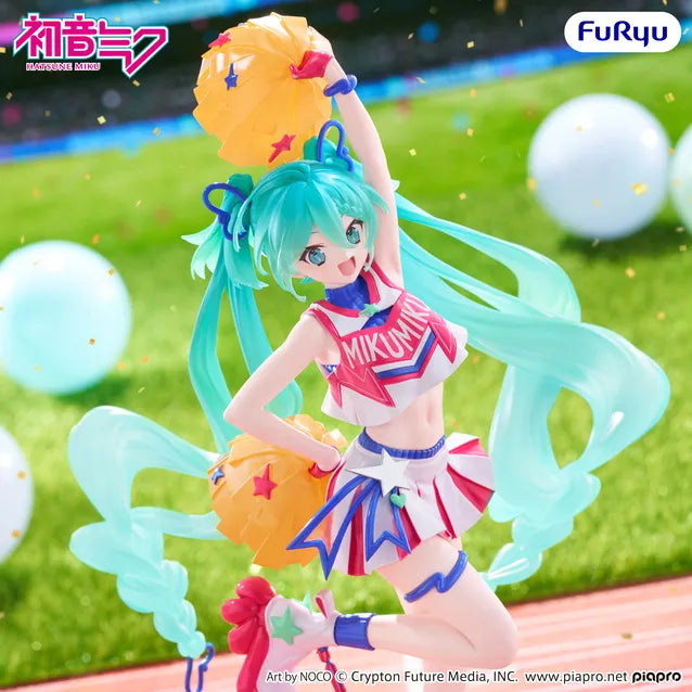 Vocaloid Muchute PVC Statue Hatsune Miku: Cheerleader 22 cm - AniMuchuu