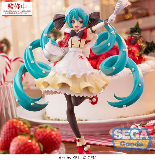 Vocaloid Luminasta PVC Statue Hatsune Miku: Christmas 2025 20 cm - AniMuchuu