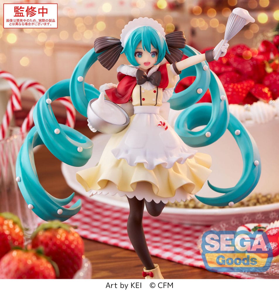 Vocaloid Luminasta PVC Statue Hatsune Miku: Christmas 2025 20 cm - AniMuchuu