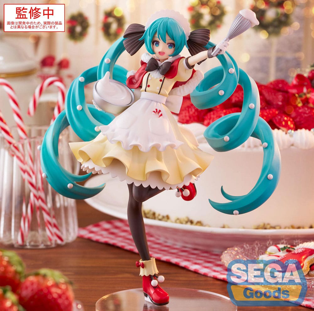 Vocaloid Luminasta PVC Statue Hatsune Miku: Christmas 2025 20 cm - AniMuchuu