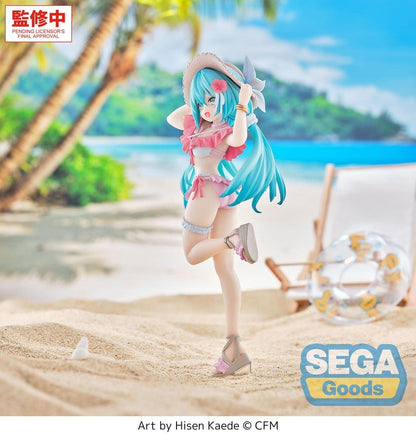 Vocaloid Luminasta PVC Figure Hatsune Miku Conceptual Series Vol.1 Tropical 21 cm - AniMuchuu