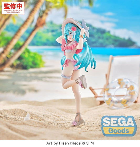 Vocaloid Luminasta PVC Figure Hatsune Miku Conceptual Series Vol.1 Tropical 21 cm - AniMuchuu