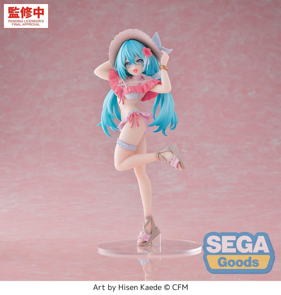 Vocaloid Luminasta PVC Figure Hatsune Miku Conceptual Series Vol.1 Tropical 21 cm - AniMuchuu