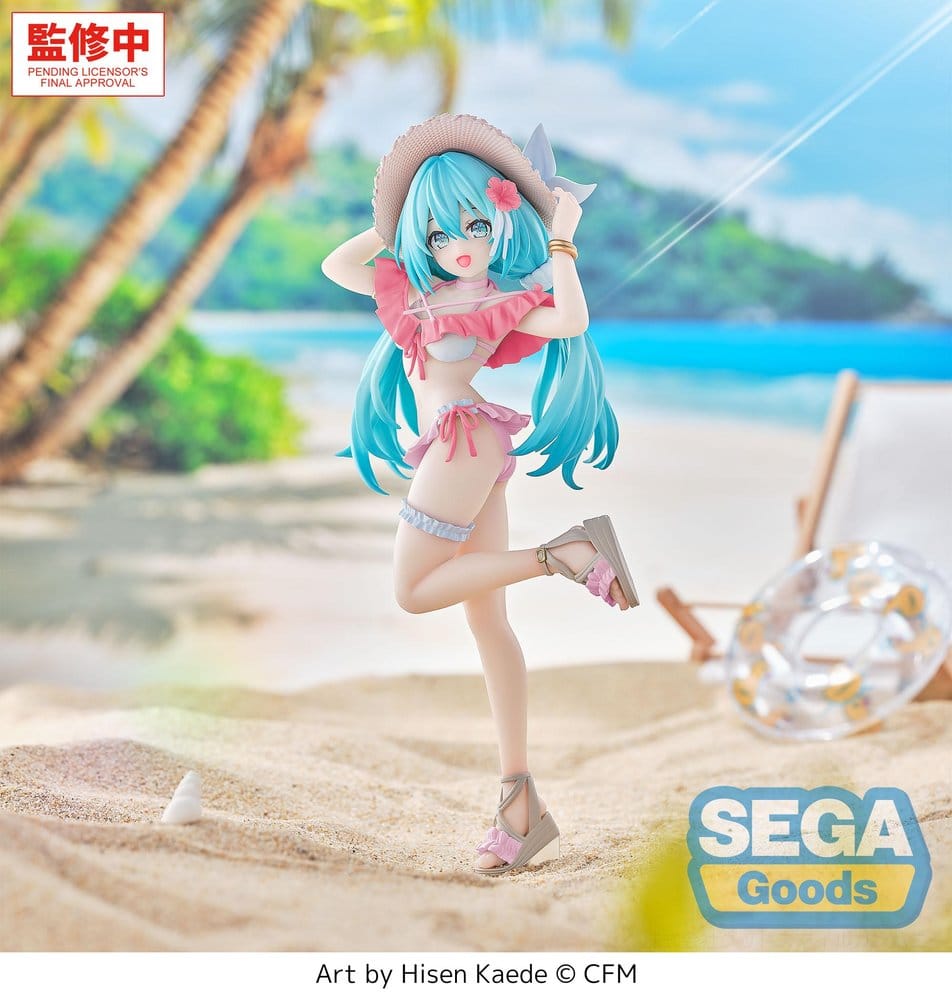 Vocaloid Luminasta PVC Figure Hatsune Miku Conceptual Series Vol.1 Tropical 21 cm - AniMuchuu