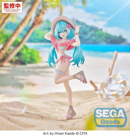 Vocaloid Luminasta PVC Figure Hatsune Miku Conceptual Series Vol.1 Tropical 21 cm - AniMuchuu