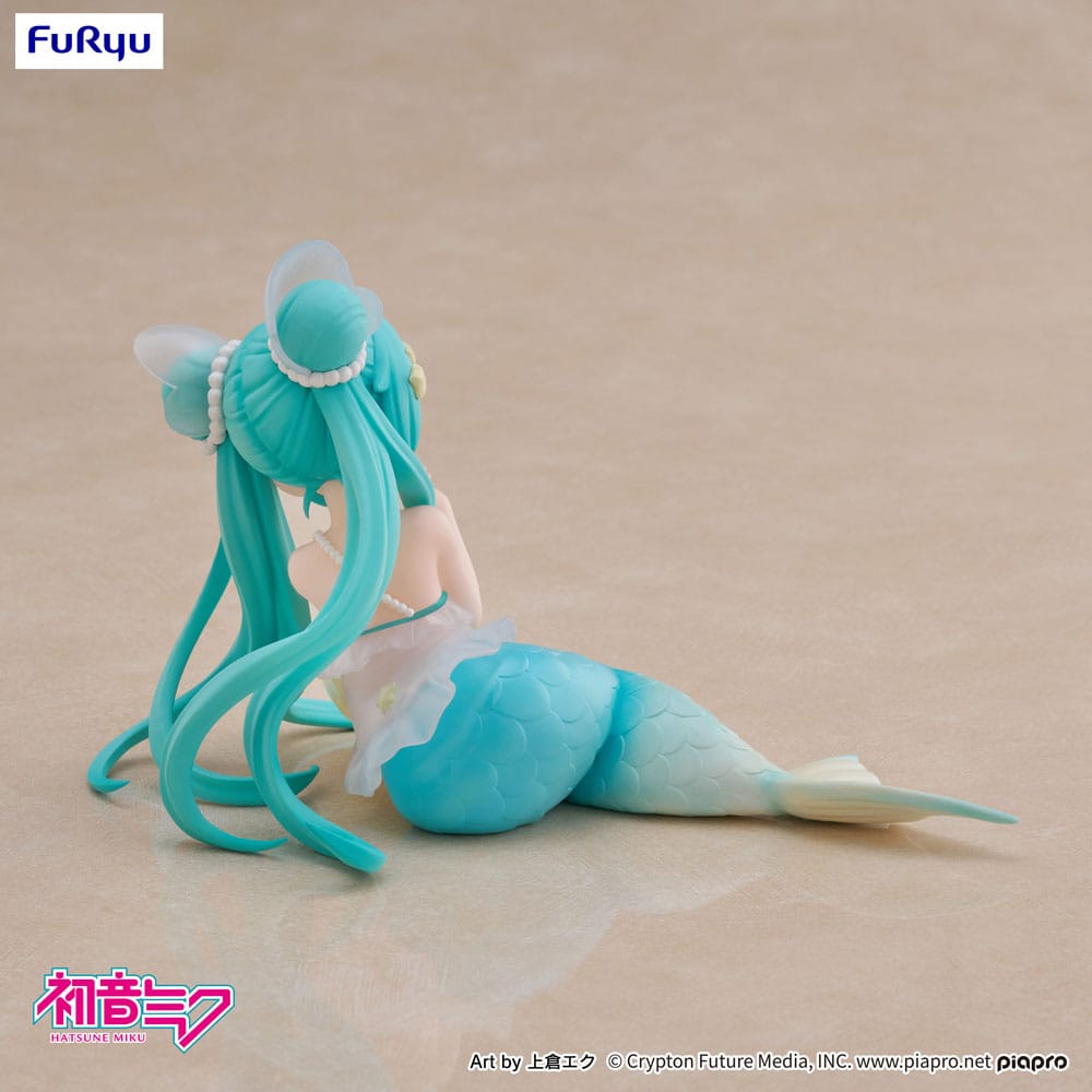 Vocaloid Desktop Fairy PVC Statue Hatsune Miku Mermaid Princess 9 cm