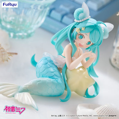 Vocaloid Desktop Fairy PVC Statue Hatsune Miku Mermaid Princess 9 cm