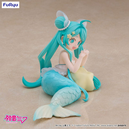 Vocaloid Desktop Fairy PVC Statue Hatsune Miku Mermaid Princess 9 cm