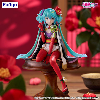 Hatsune Miku Noodle Stopper PVC Statue Flower Fairy Camellia 15 cm - AniMuchuu