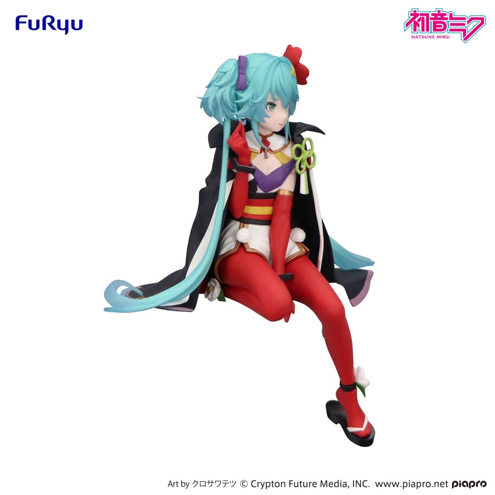 Hatsune Miku Noodle Stopper PVC Statue Flower Fairy Camellia 15 cm - AniMuchuu