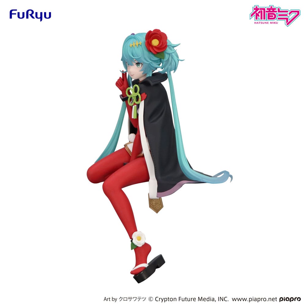 Hatsune Miku Noodle Stopper PVC Statue Flower Fairy Camellia 15 cm - AniMuchuu