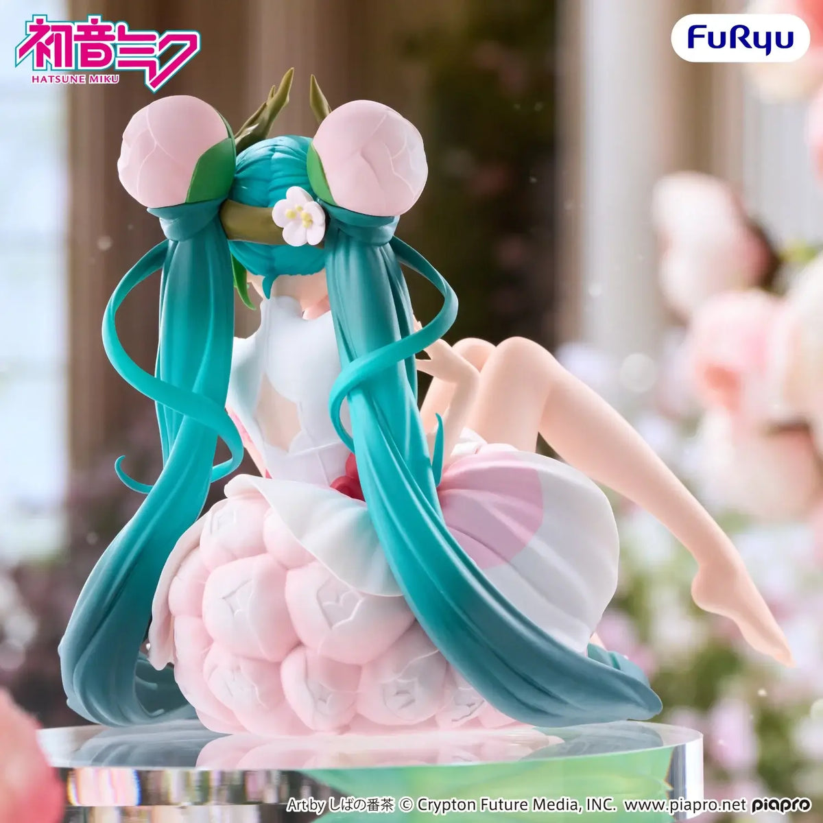 Hatsune Miku Noodle Stopper PVC Statue Flower Fairy: White Plum 13 cm - AniMuchuu
