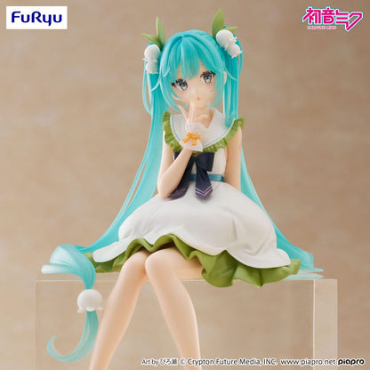 Vocaloid Noodle Stopper PVC Statue Hatsune Miku Flower Fairy 14 cm