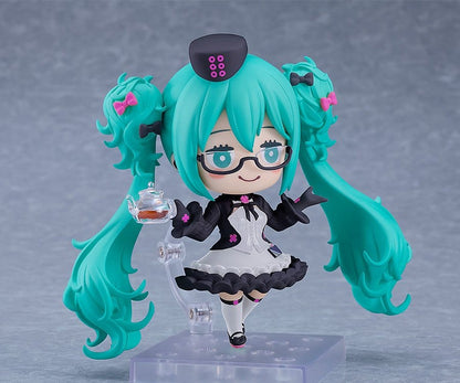 Vocaloid Nendoroid Action Figure Hatsune Miku: Glasses x Café 10 cm - AniMuchuu