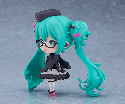 Vocaloid Nendoroid Action Figure Hatsune Miku: Glasses x Café 10 cm - AniMuchuu