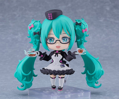 Vocaloid Nendoroid Action Figure Hatsune Miku: Glasses x Café 10 cm - AniMuchuu