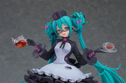 Vocaloid Pop Up Parade PVC Statue Hatsune Miku: Glasses x Café 18 cm - AniMuchuu