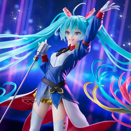 Gundam X Miku Banpresto Evolve PVC Statue Hatsune Miku Figure 21 cm - AniMuchuu