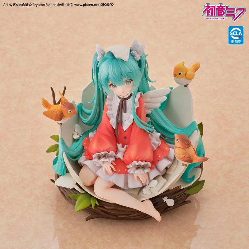Vocaloid PVC Figure 1/7 Hatsune Miku Little Bird 16 cm - AniMuchuu
