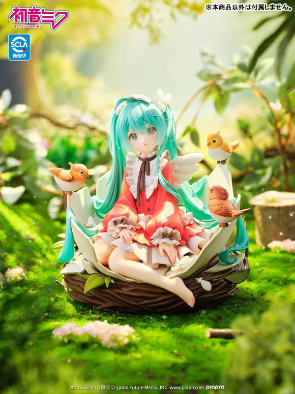 Vocaloid PVC Figure 1/7 Hatsune Miku Little Bird 16 cm - AniMuchuu