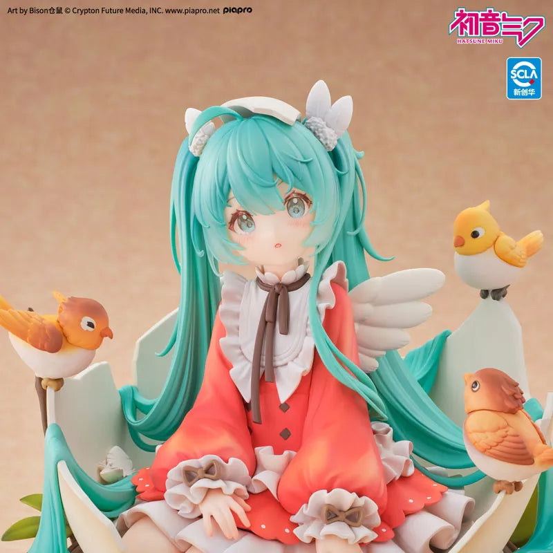Vocaloid PVC Figure 1/7 Hatsune Miku Little Bird 16 cm - AniMuchuu