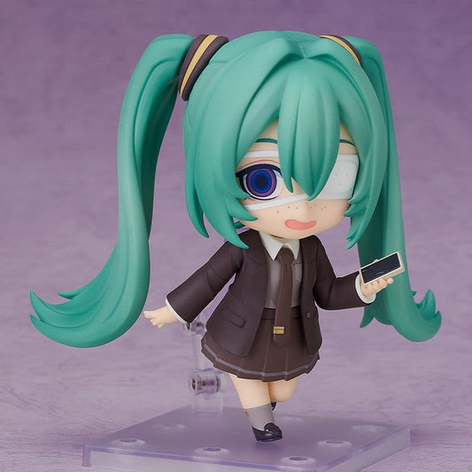 Vocaloid Nendoroid Action Figure Hatsune Miku: Monitoring 10 cm - AniMuchuu