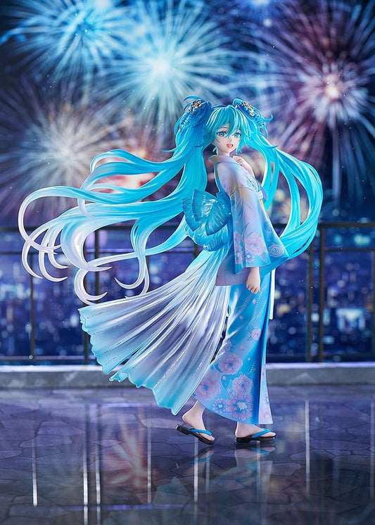 Vocaloid PVC Figure 1/7 Hatsune Miku: Music & Fireworks - Time Capsule 23 cm - AniMuchuu