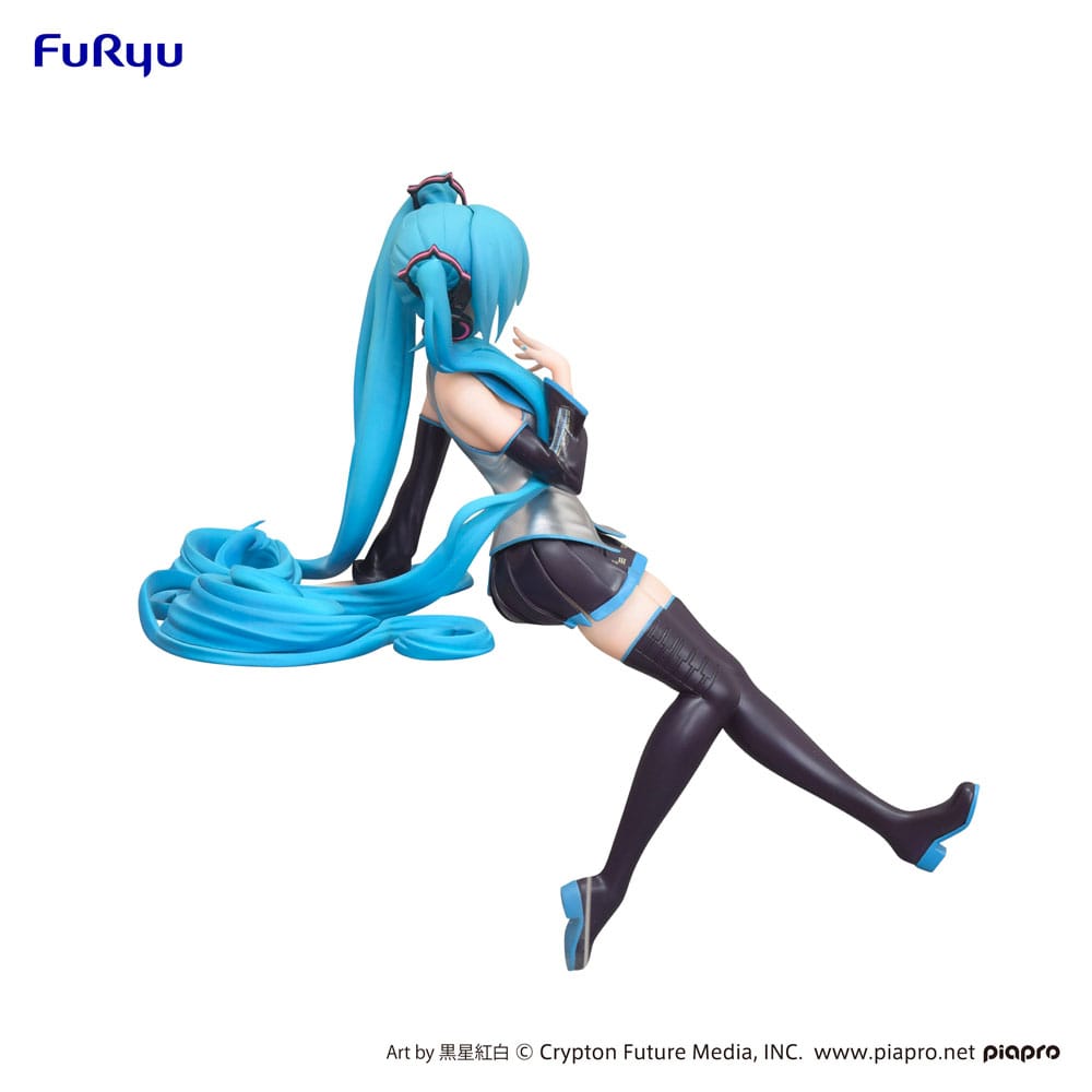 Hatsune Miku Noodle Stopper PVC Statue Kuroboshi Kouhaku Ver. 14 cm