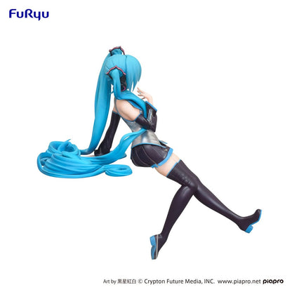 Hatsune Miku Noodle Stopper PVC Statue Kuroboshi Kouhaku Ver. 14 cm
