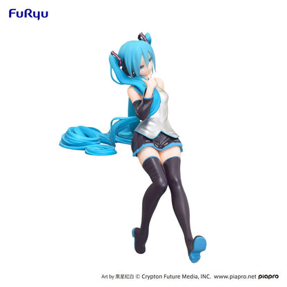 Hatsune Miku Noodle Stopper PVC Statue Kuroboshi Kouhaku Ver. 14 cm