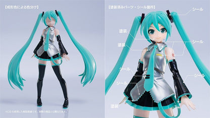 Vocaloid Plastic Model Kit Plamatea Hatsune Miku 15 cm - AniMuchuu
