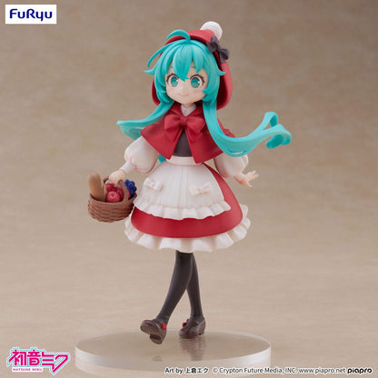 Vocaloid Desktop Fairy PVC Statue Hatsune Miku Little Red Riding Hood 16 cm