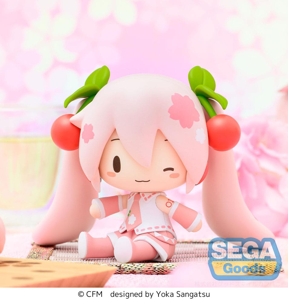 Hatsune Miku - Fuwa Petit Chibi Figure Sakura Miku 8 cm - AniMuchuu