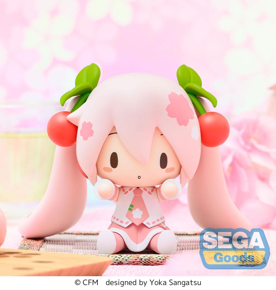 Hatsune Miku - Fuwa Petit Chibi Figure Sakura Miku 8 cm - AniMuchuu