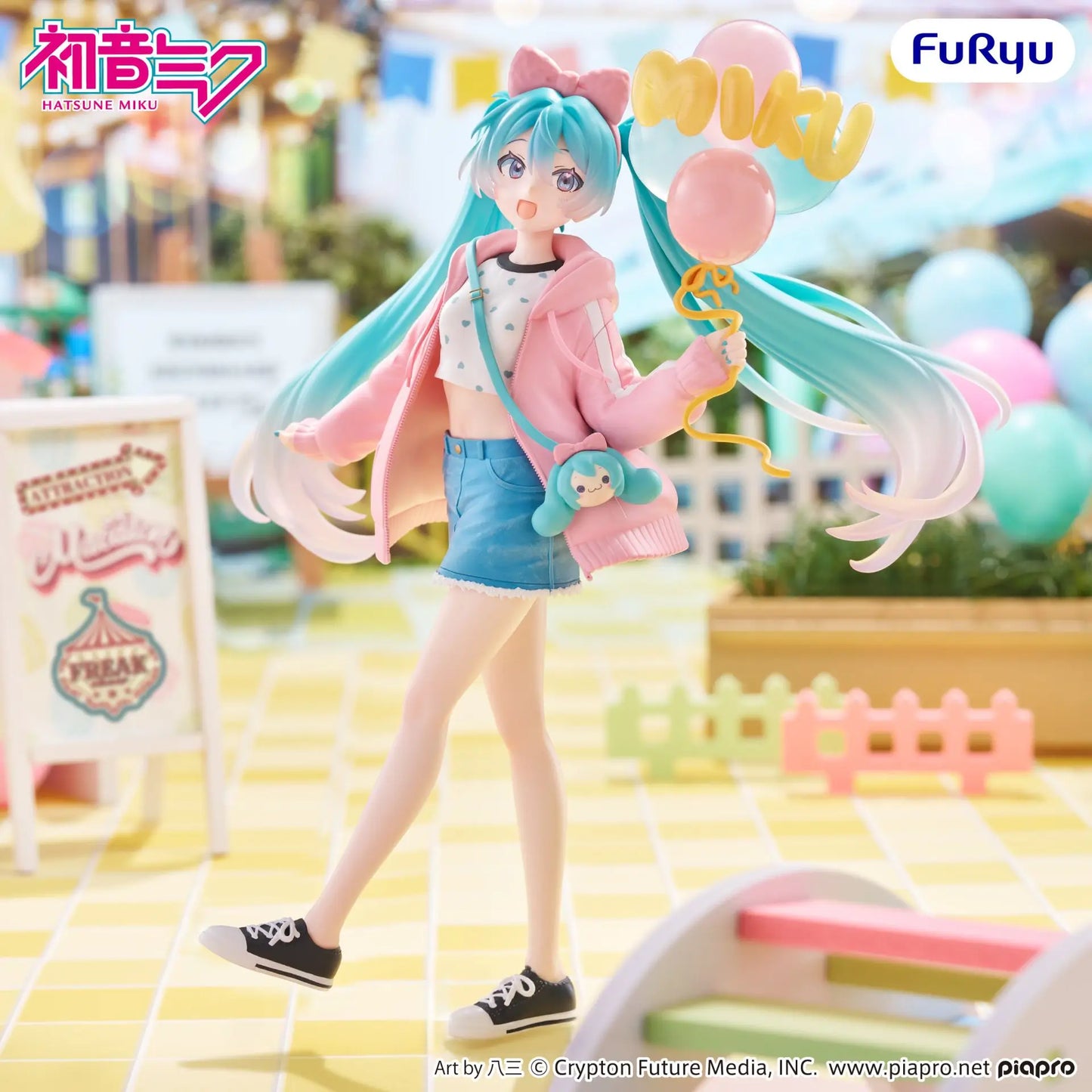 Vocaloid Muchute PVC Figure Hatsune Miku: Theme Park Date 19 cm - AniMuchuu