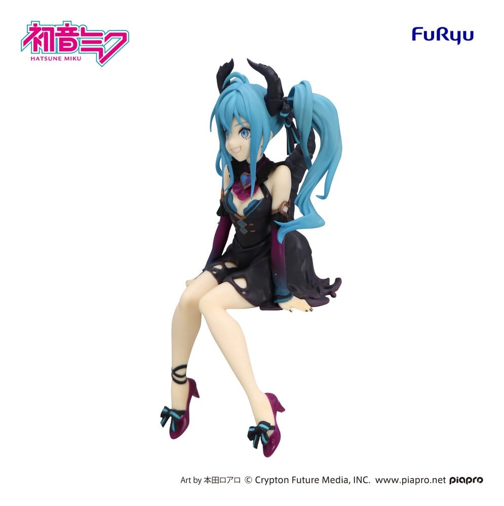 Vocaloid Noodle Stopper PVC Figure Hatsune Miku Villain 16 cm - AniMuchuu