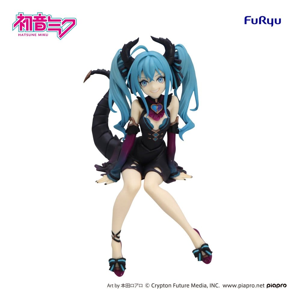 Vocaloid Noodle Stopper PVC Figure Hatsune Miku Villain 16 cm - AniMuchuu