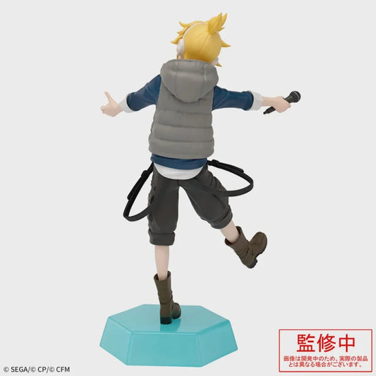 Colorful Stage! Desktop x Decorate PVC Statue Kagamine Len Street Sekai 15 cm - AniMuchuu