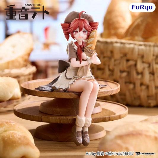 Vocaloid Noodle Stopper PVC Kasane Teto: Baguette 14 cm - AniMuchuu
