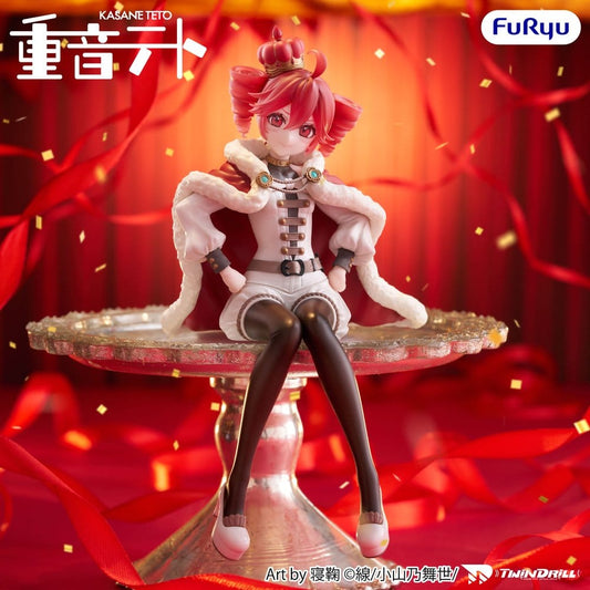 Vocaloid Noodle Stopper PVC Statue Kasane Teto King Ver. 15 cm - AniMuchuu